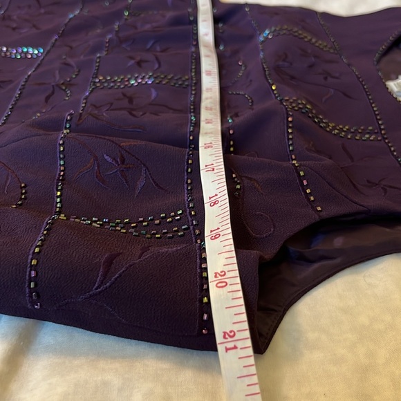 R&M Richards Glitter Embroidered Two Piece Set - Picture 10 of 12